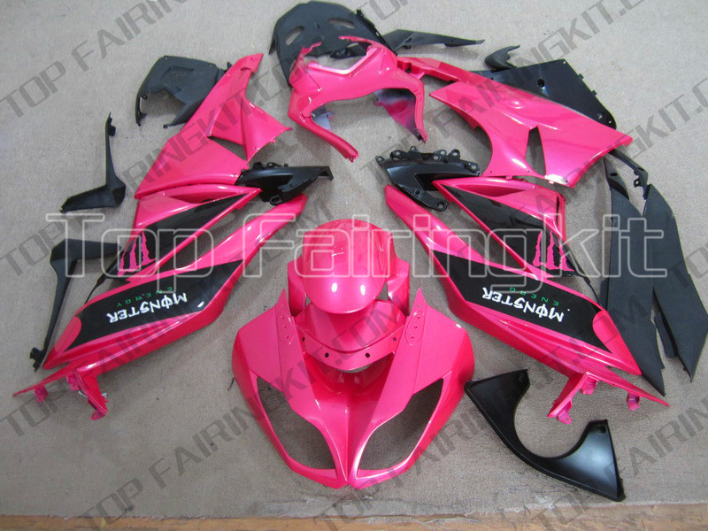 kawasaki ninja black and pink